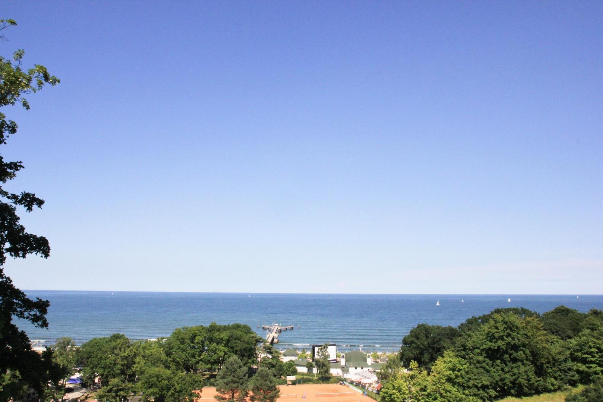 Kurhaus Nordstrand FeWo Nr 43 inkl Sauna- Schwimmbadnutzung im AHOI Sellin Goehren  Exterior foto
